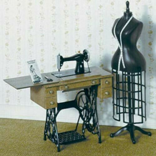 Dollhouse Sewing Machine Kit by Chrysnbon