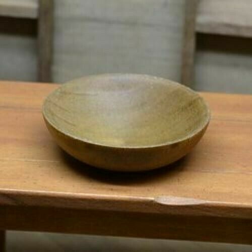 Dollhouse Miniature Round Wooden Bowl by Sir Thomas Thumb