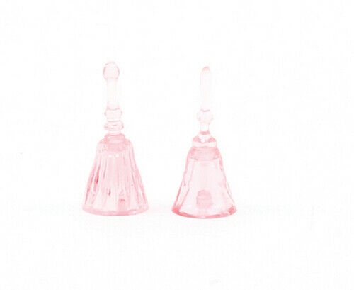 Chrysnbon Dinner Bells, 2 Piece, Pink -  Dollhouse Miniature
