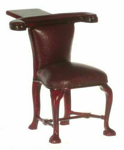 Dollhouse Miniature Reverse Reading Chair Platinum Collection