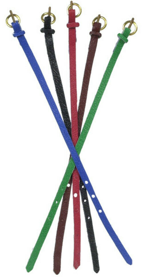 Dollhouse Miniature Lady's Belts, 5 Assorted