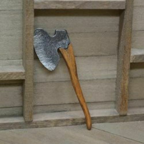 Dollhouse Miniature Broad Axe by Sir Thomas Thumb