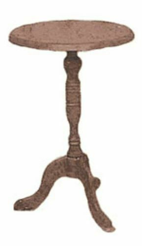 Dollhouse  Miniature Candlestick Table Kit by Chrysnbon