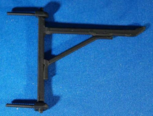 Dollhouse Miniature Black Fireplace Crane