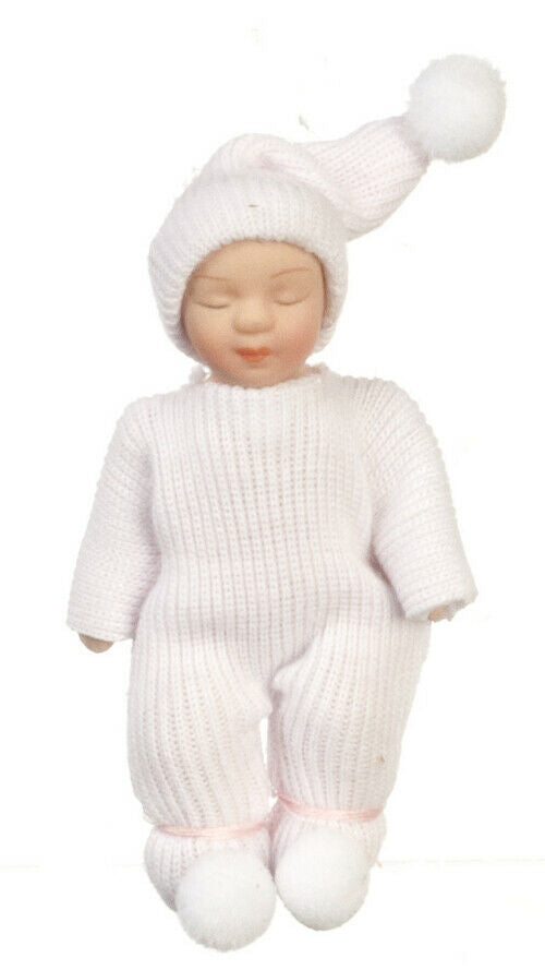 Dollhouse Miniature Porcelain Baby