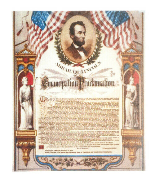 Dollhouse Miniature Emancipation Proclamation