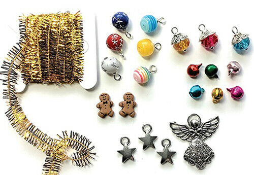 Dollhouse Miniature Christmas Ornament Assortment