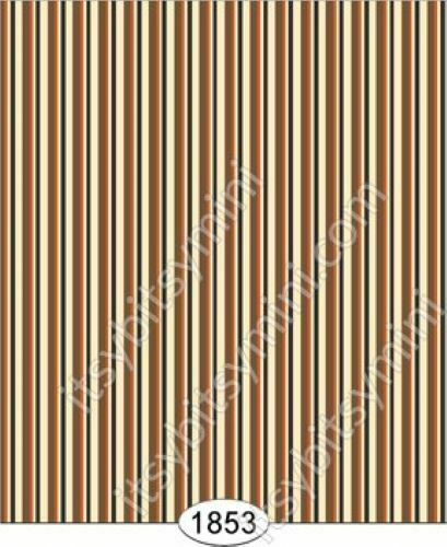 Dollhouse Miniature Wallpaper - Halloween Stripe 1:12 Scale