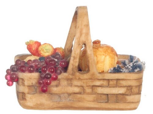 Dollhouse Miniature Bread Basket by Falcon Miniatures #4378