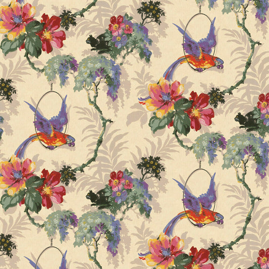 NEW!!  Bradbury and Bradbury Dollhouse Wallpaper - Polly's Predicament