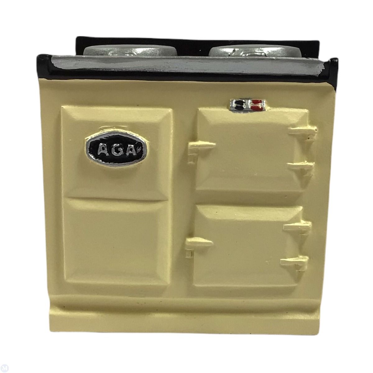 Reutter Porcelain - Dollhouse Miniature Cream Aga Stove