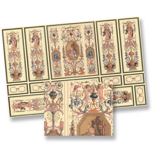 Dollhouse Deco Wall Panel Wallpaper #34805 by World Model