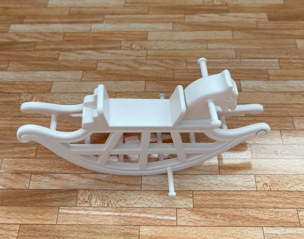 NEW From JBM - Pink Rocking Horse -Dollhouse Miniature