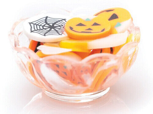 Dollhouse Miniature Halloween Candy Dish
