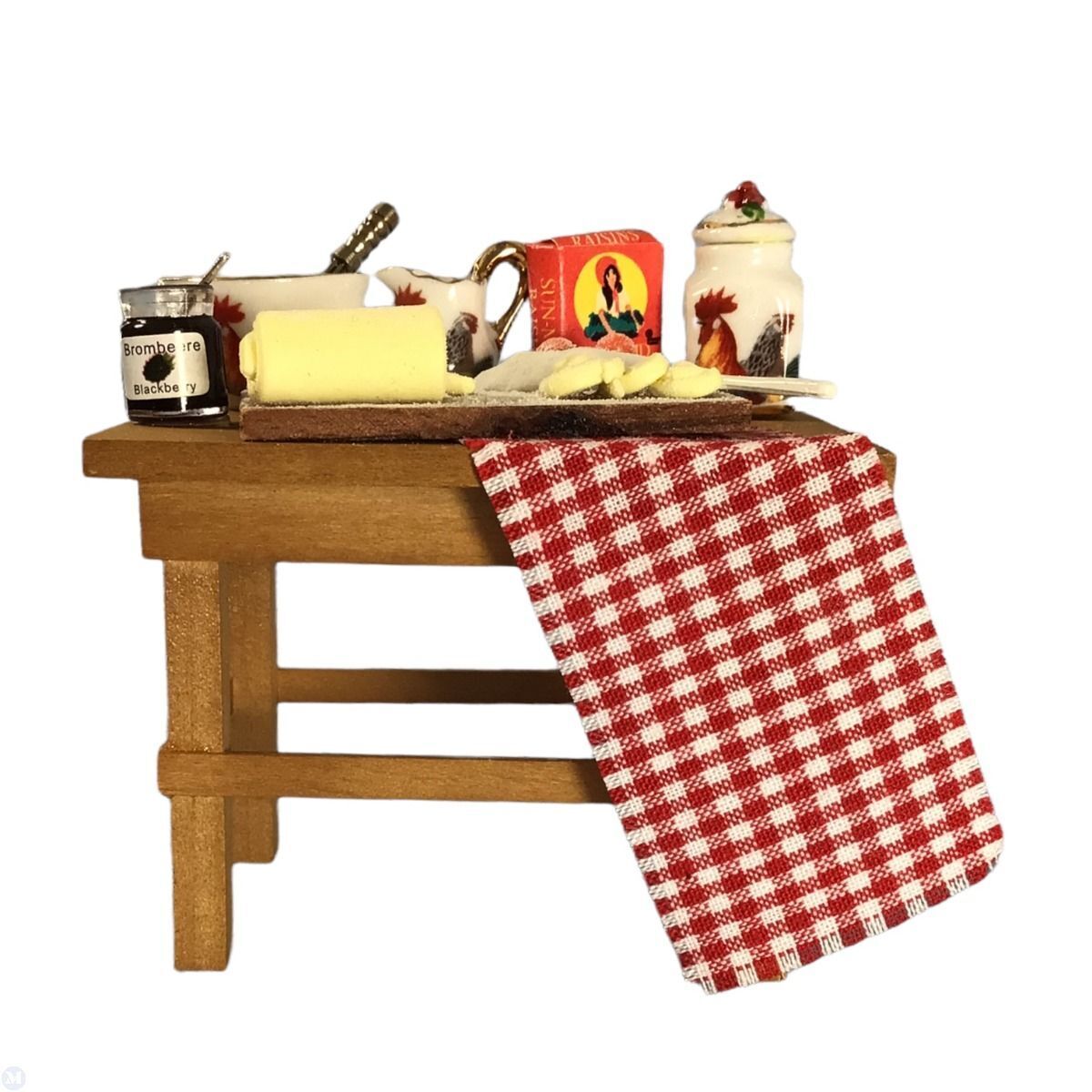 Reutter Porcelain - Dollhouse Miniature Baking Table