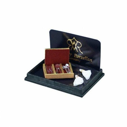 Reutter Porcelain - Dollhouse Miniature Small Cutlery Tray