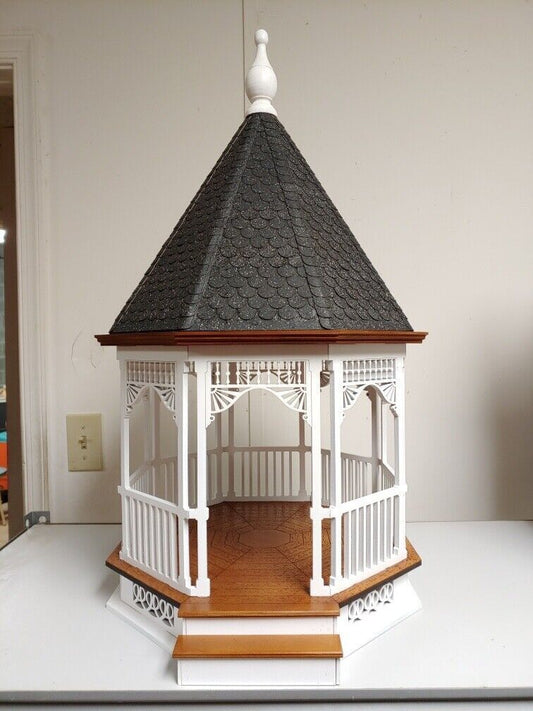 Large Victorian Gazebo 1:12 Dollhouse Kit