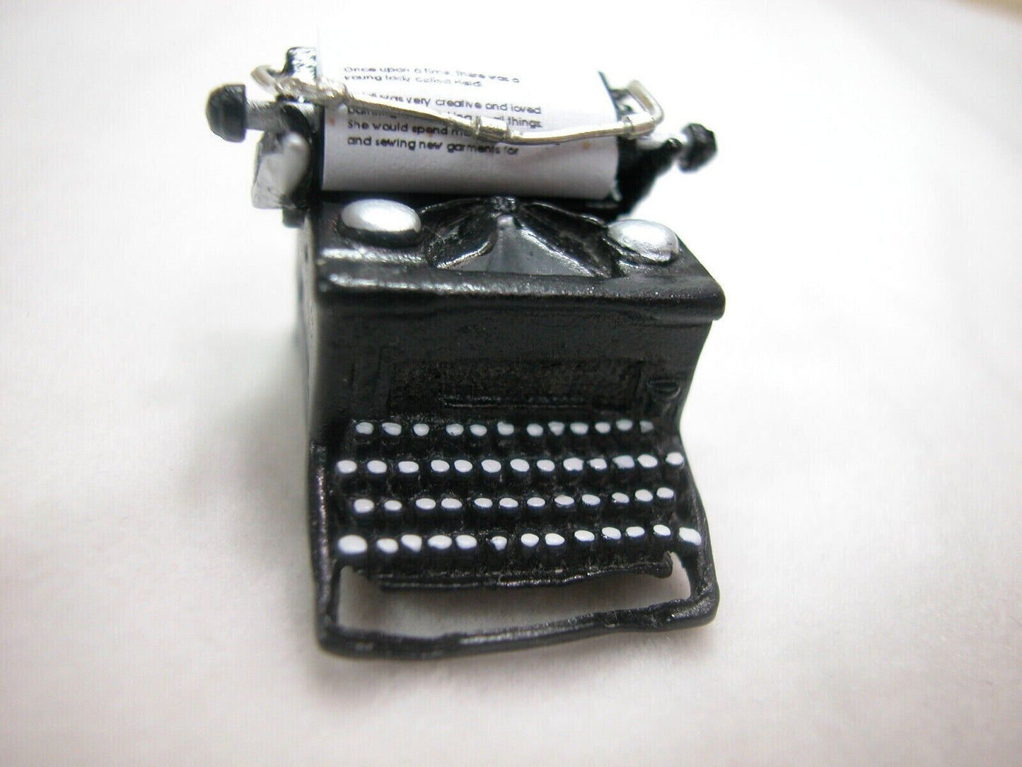 Heidi Ott Dollhouse Miniature 1:12 Scale Typewriter