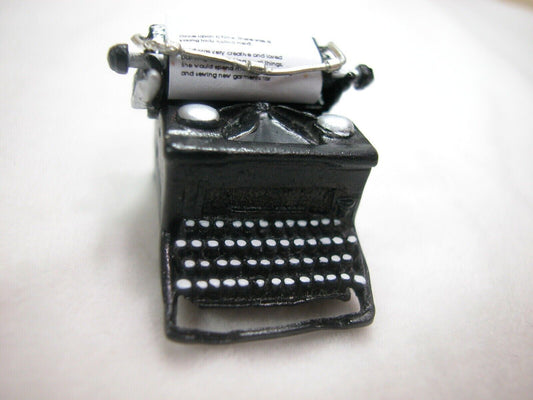 Heidi Ott  Dollhouse Miniature 1:12 Scale Typewriter
