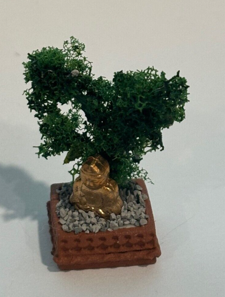 Dollhouse Miniature Bonsai Tree Handcrafted