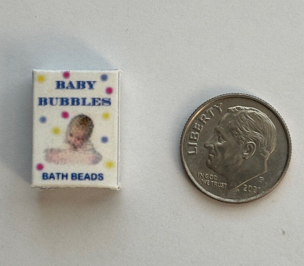 Dollhouse Miniature Baby Bubbles - Handcrafted