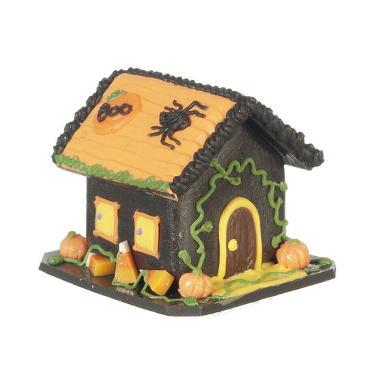 Dollhouse Miniature Halloween Gingerbread House #6013