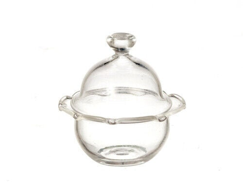 Dollhouse Miniature Large Bowl and Lid by Falcon Miniatures