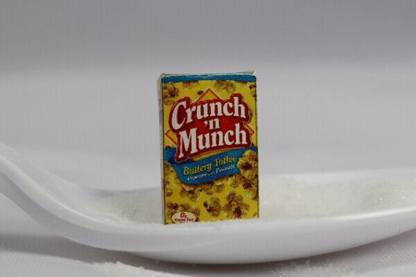 Dollhouse Miniature Crunc N Munch - Handcrafted