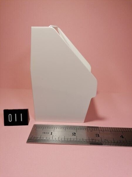 Dollhouse Miniature Short Chill Cabinet, Sloping Glass Front,by Delph Miniatures