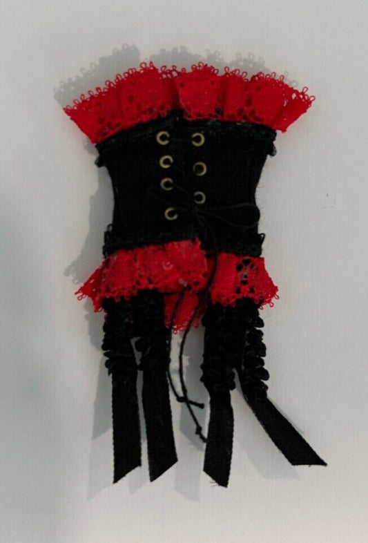 Dollhouse Miniature Red Lingerie by Heidi Ott