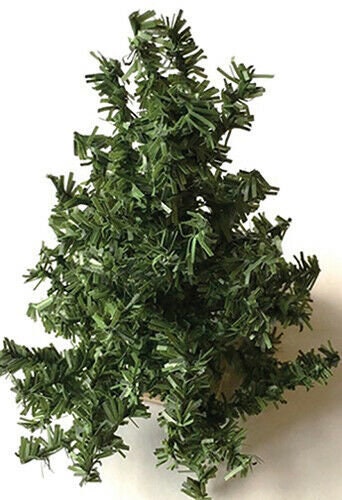 Dollhouse miniature evergreen tree kit