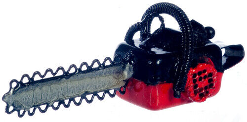 Dollhouse Miniature Chainsaw