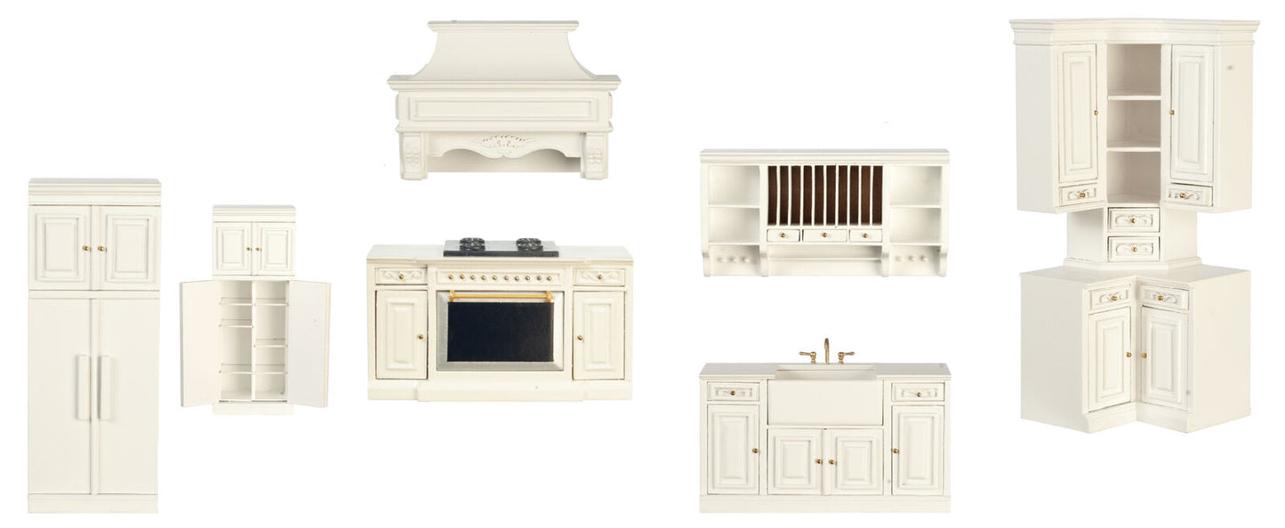 Dollhouse Kitchen Stove in White from the Platinum Collection