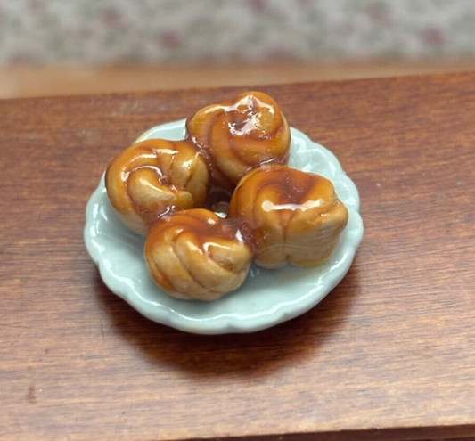 Dollhouse Miniature Sticky Buns Handcrafted