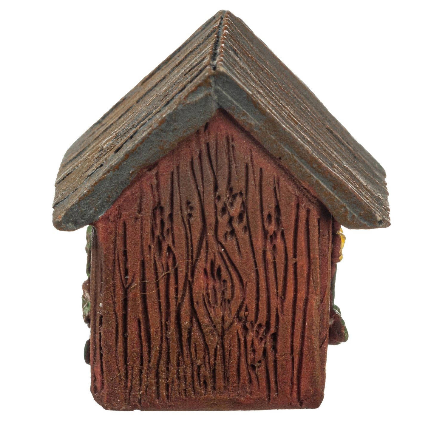 Dollhouse Miniature Birdhouse with Chickadee