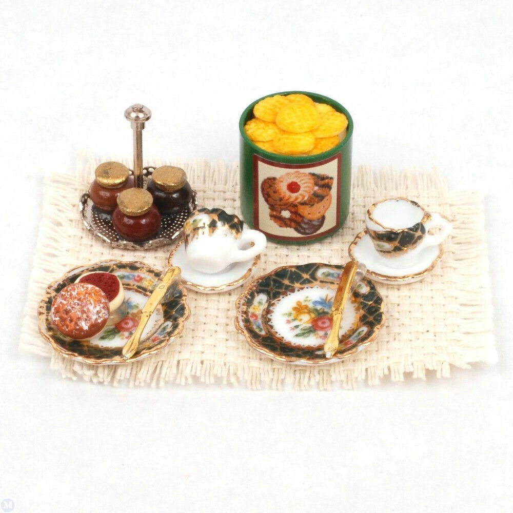Reutter Porcelain - Dollhouse Miniature English Tea Time