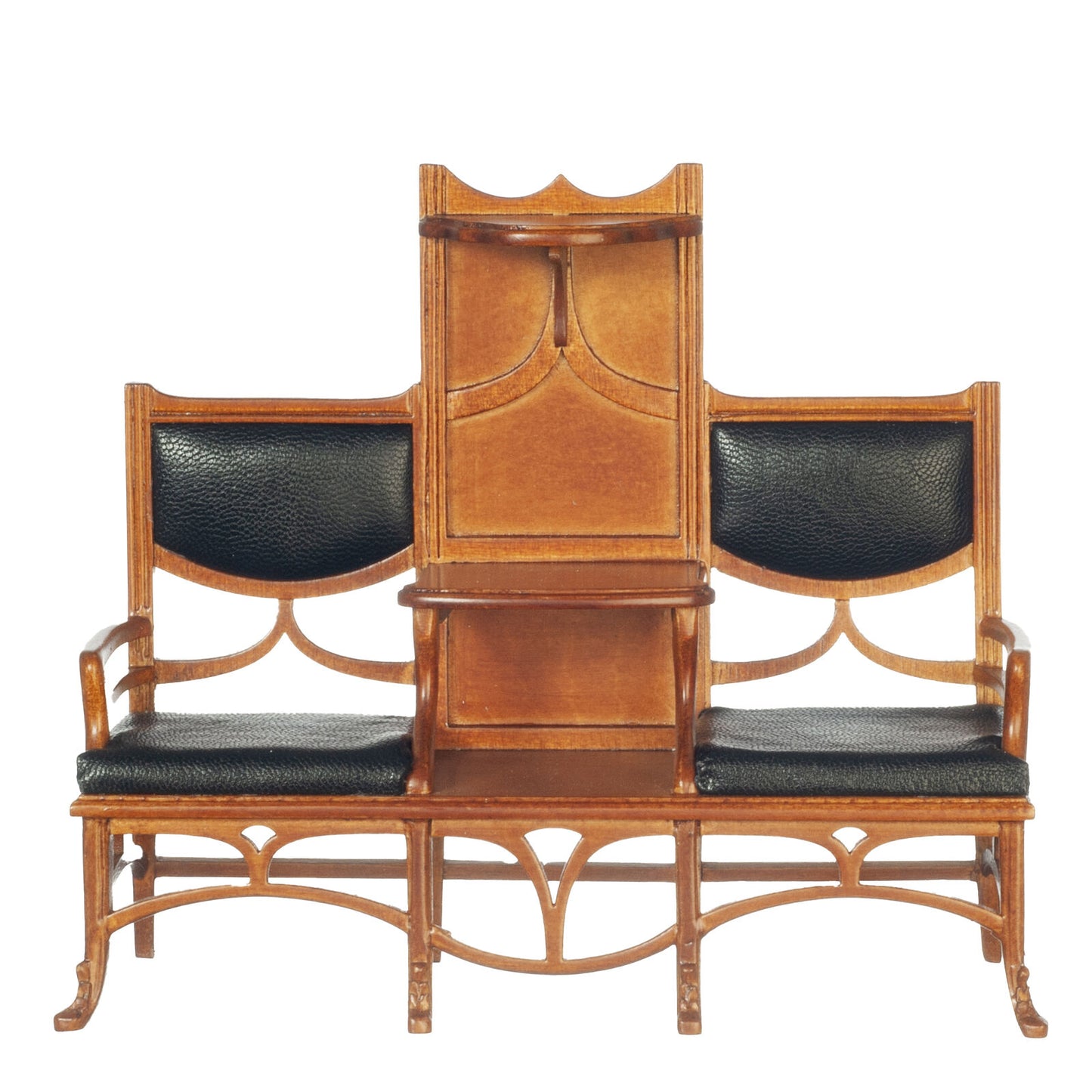 NEW JBM! Art Nouveau Conversation Chair - Dollhouse Miniature