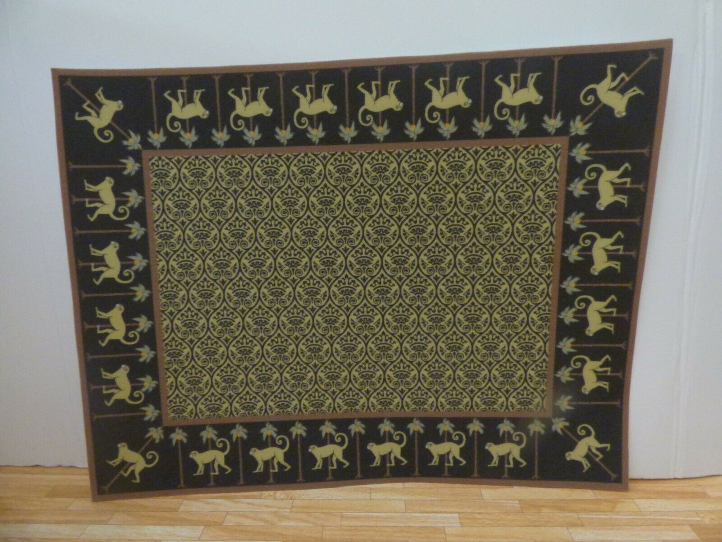 Dollhouse Miniature Brodnax Rug #108 Monkey