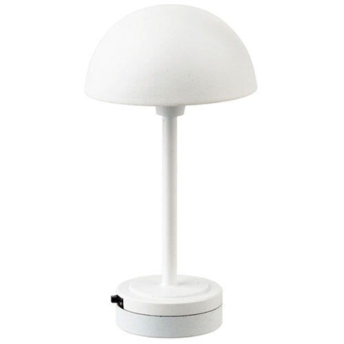 Miniature Dollhouse - Battery Light -White Mushroom Lamp