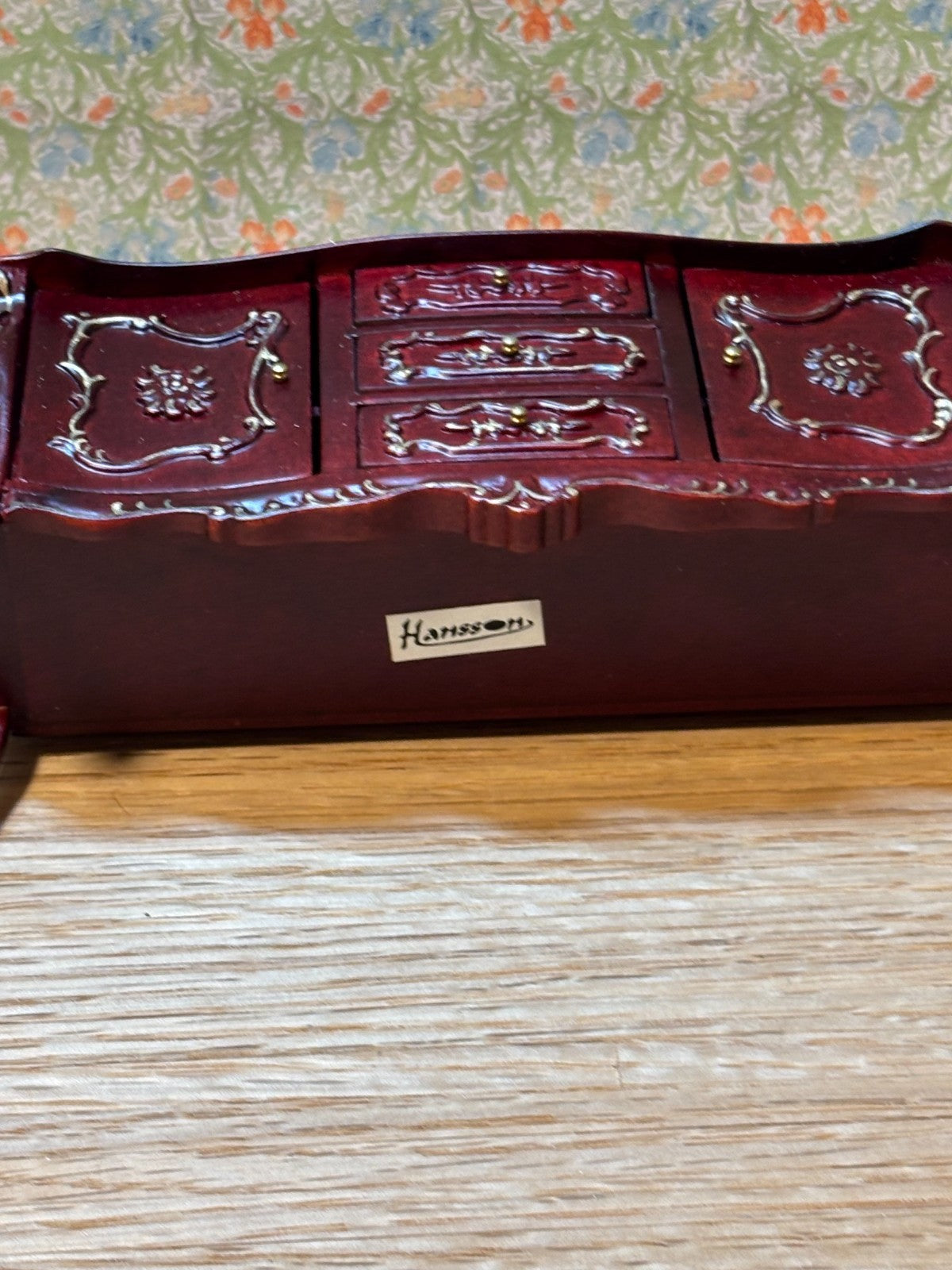 Dollhouse Miniature Mahogany Sideboard by Hansson