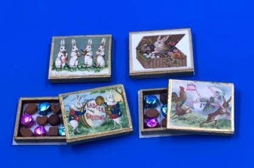 Dollhouse Miniature Easter Candy Box KIT