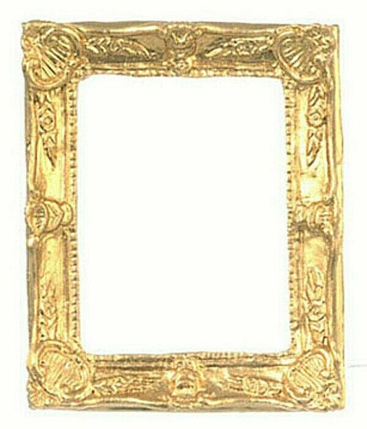 Dollhouse Miniature Ornate Gold Frame #2