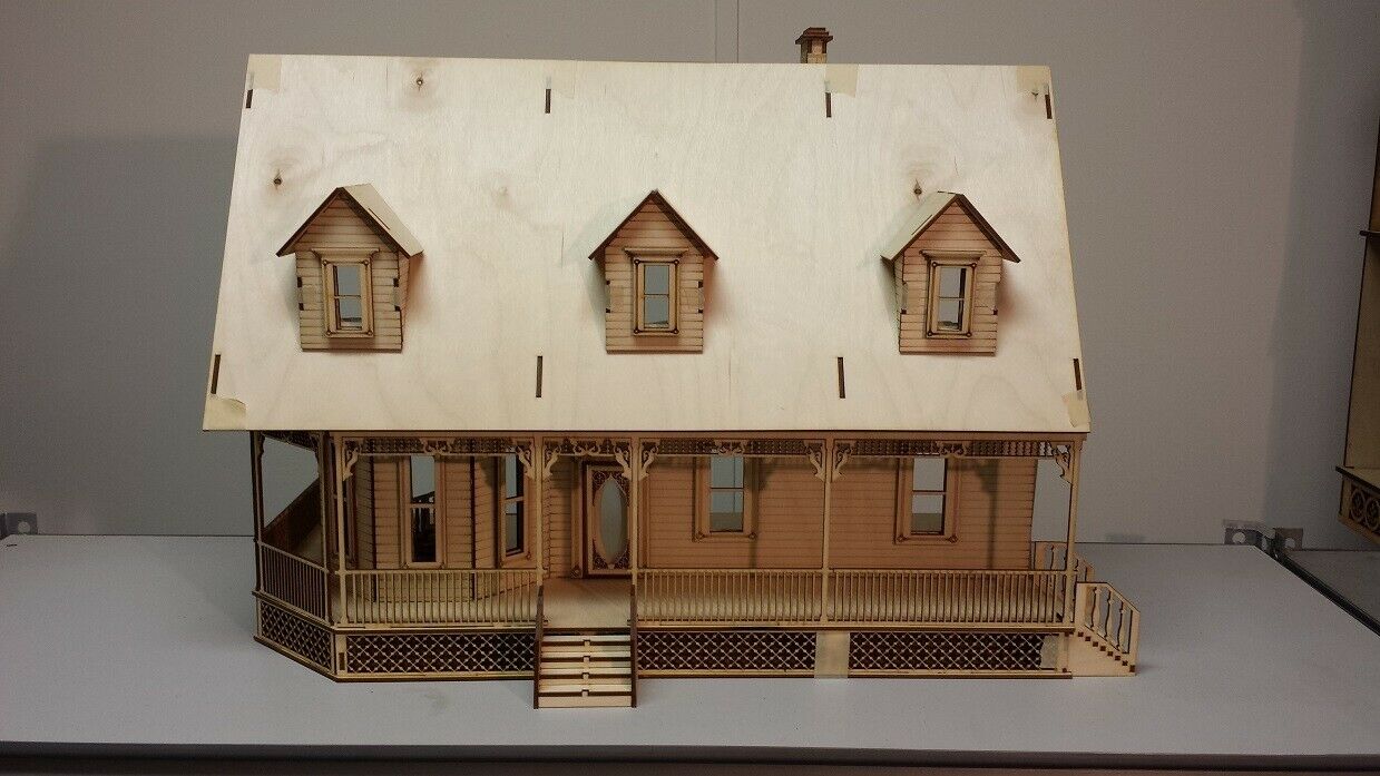 Alisha Country 1:24 Scale Dollhouse Kit