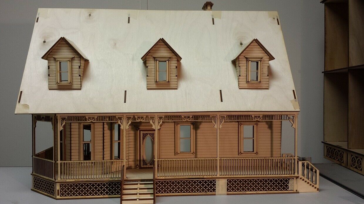 Alisha Country 1:24 Scale Dollhouse Kit