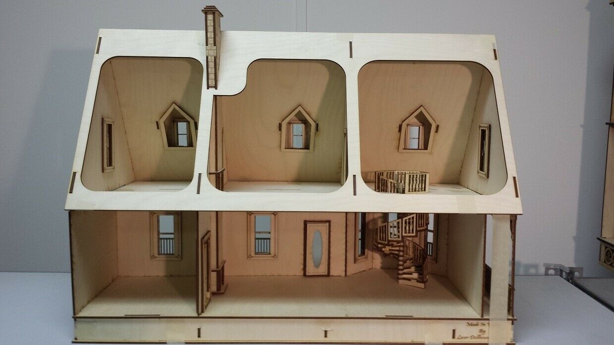 Alisha Country 1:24 Scale Dollhouse Kit