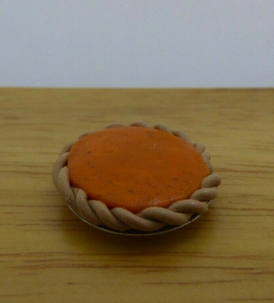 Miniature Halloween Pumpkin Pie