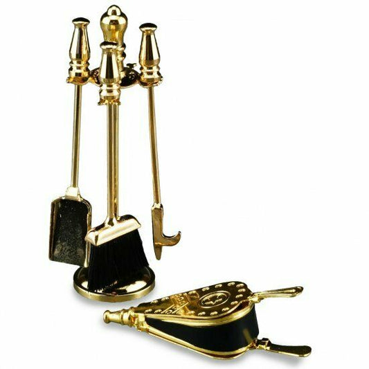 Reutter Porcelain - Dollhouse Miniature Fire Irons