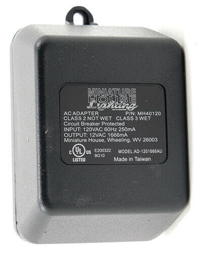 Dollhouse Miniature 20 W Transformer - No Lead In Wire