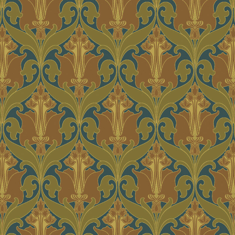 NEW PATTERN! Bradbury and Bradbury Dollhouse Wallpaper - Kingsbury