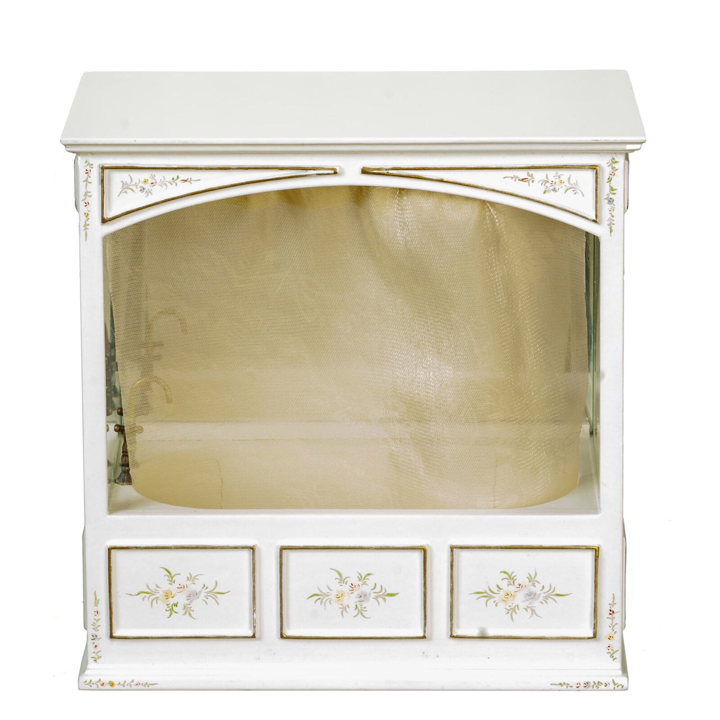 NEW from JBM Dollhouse Miniature Victorian Bathtub in White